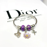 دستبند پاندورا رنگی زنانه شیک